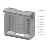 Šamotová komora komplet KV DYNAMIC 2G 66.50.13.N  